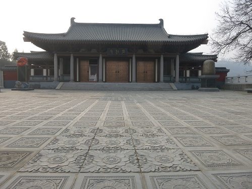 古建地面砖雕厂家,古建唐莲地面图