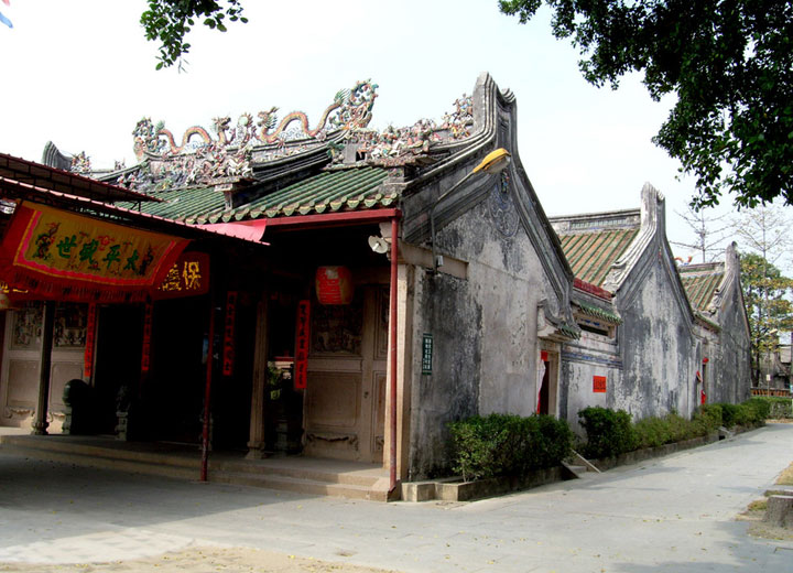 潮汕古建筑民居之下山虎