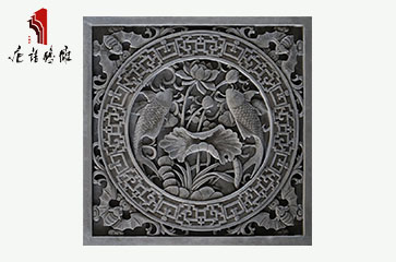 厂家砖雕定制连年有余TY-ZF800-2