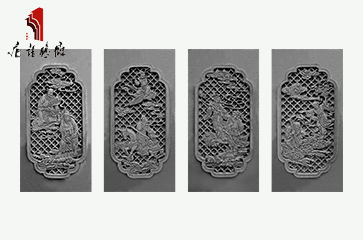唐语砖雕 新品人物砖雕八仙过海 墙壁挂件|古建砖雕 TY-SC300-3