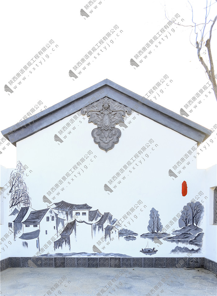 唐语砖雕工装案例实景——美丽乡村建设