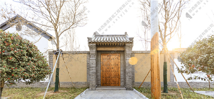 唐语砖雕工装案例实景——美丽乡