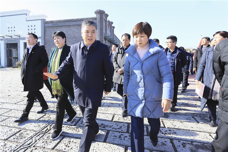 滑县四大班子走进陕西唐语滑县生
