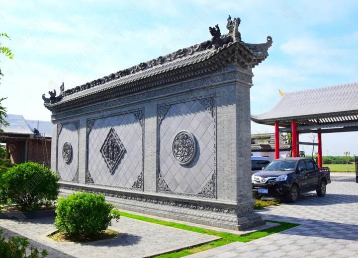 美化大门的影壁