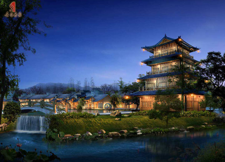 丰富的中国古建色彩