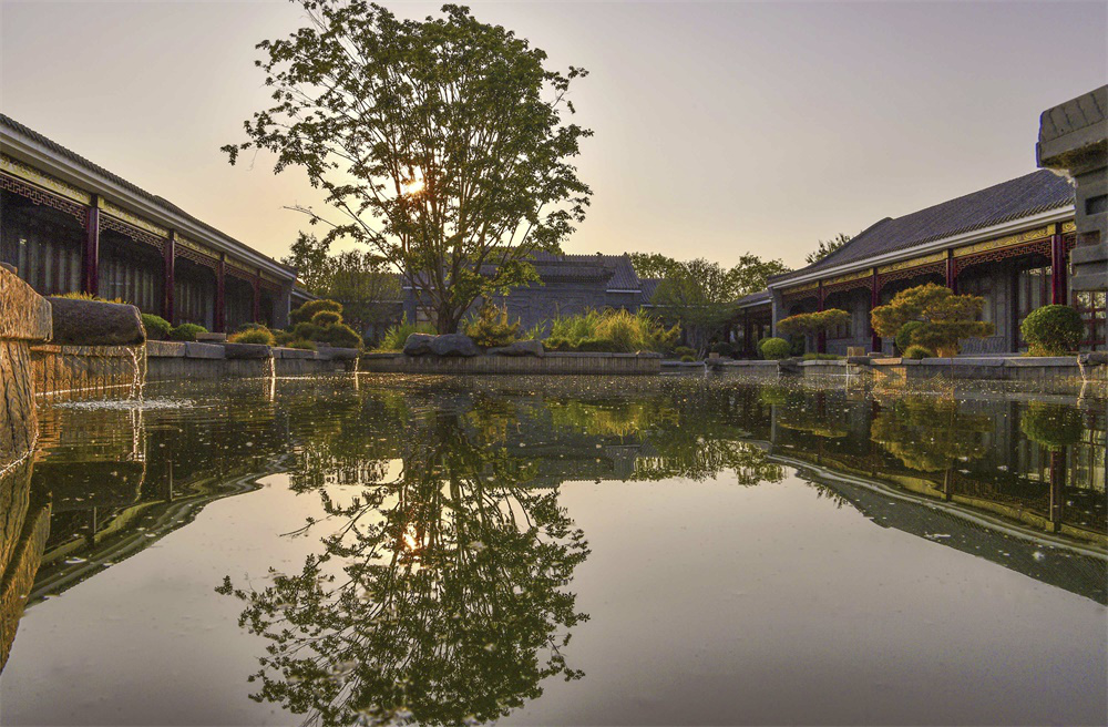 唐语砖雕丨 中式庭院/四时之景/秋叶